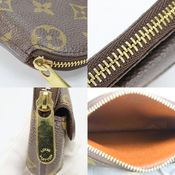 LOUIS VUITTON Wallet Coin Case Monogram Brown M60025 LV Accessories - Picture 8 of 11